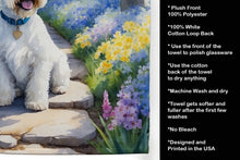 Load image into Gallery viewer, Sealyham Terrier Spring Path Kitchen Towel