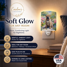 Load image into Gallery viewer, Shar Pei Spring Path Ceramic Night Light Compact, UL-Certified, Ideal for Bedroom, Bathroom, Nursery, Hallway, Kitchen, 6x4x3, Multicolor
