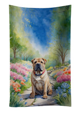 Load image into Gallery viewer, Shar Pei Spring Path Kitchen Towel
