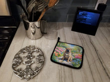 Load image into Gallery viewer, Shar Pei Spring Path Pot Holders - Set of 2 Decorative Kitchen Helpers | Made in the USA