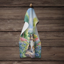 Load image into Gallery viewer, Sheltie Spring Path Kitchen Towel