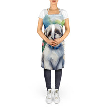 Load image into Gallery viewer, Shih Tzu Spring Path Apron – Artist-Designed Kitchen, BBQ &amp; Craft Apron