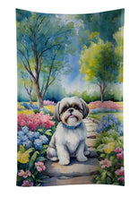Load image into Gallery viewer, Shih Tzu Spring Path Kitchen Towel