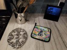 Load image into Gallery viewer, Skye Terrier Spring Path Pot Holders - Set of 2 Decorative Kitchen Helpers | Made in the USA