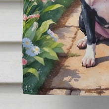 Load image into Gallery viewer, Staffordshire Bull Terrier Spring Path House Flag