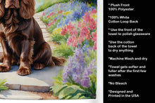 Load image into Gallery viewer, Sussex Spaniel Spring Path Kitchen Towel
