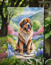 Load image into Gallery viewer, Tibetan Mastiff Spring Path Garden Flag  – Dog-Themed Floral Outdoor Decor