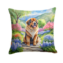 Load image into Gallery viewer, Tibetan Mastiff Spring Path Throw Pillow