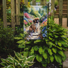 Load image into Gallery viewer, Tibetan Spaniel Spring Path Garden Flag  – Dog-Themed Floral Outdoor Decor