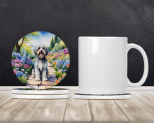 Load image into Gallery viewer, Tibetan Terrier Spring Path Large Sandstone Coasters Pack of 4