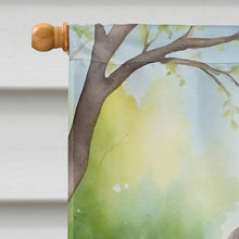 Load image into Gallery viewer, Weimaraner Spring Path House Flag