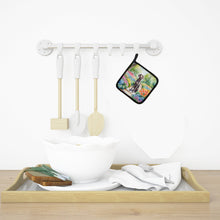 Load image into Gallery viewer, Weimaraner Spring Path Pot Holders - Set of 2 Decorative Kitchen Helpers | Made in the USA