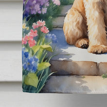Load image into Gallery viewer, Wheaten Terrier Spring Path House Flag