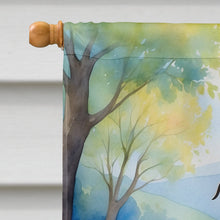 Load image into Gallery viewer, Whippet Spring Path House Flag