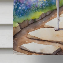 Load image into Gallery viewer, Whippet Spring Path House Flag