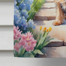Load image into Gallery viewer, Yorkshire Terrier Spring Path House Flag