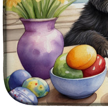 Load image into Gallery viewer, Decorating Easter Affenpinscher Dish Drying Mat