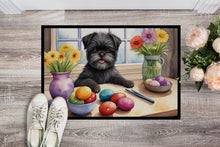Load image into Gallery viewer, Decorating Easter Affenpinscher Doormat-24x36 Indoor / Outdoor Rug | Made in USA