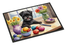 Load image into Gallery viewer, Decorating Easter Affenpinscher Doormat-24x36 Indoor / Outdoor Rug | Made in USA