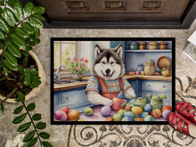 Load image into Gallery viewer, Decorating Easter Alaskan Malamute Doormat-24x36 Indoor / Outdoor Rug | Made in USA