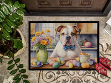 Load image into Gallery viewer, Decorating Easter American Bulldog Doormat