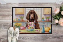 Load image into Gallery viewer, Decorating Easter American Water Spaniel Doormat
