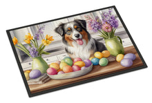 Load image into Gallery viewer, Decorating Easter Australian Shepherd Doormat