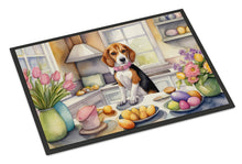 Load image into Gallery viewer, Decorating Easter Beagle Doormat-24x36 Indoor / Outdoor Rug | Made in USA