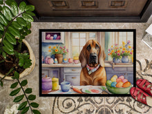 Load image into Gallery viewer, Decorating Easter Bloodhound Doormat-24x36 Indoor / Outdoor Rug | Made in USA