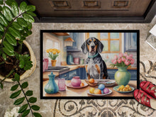 Load image into Gallery viewer, Decorating Easter Bluetick Coonhound Doormat-24x36 Indoor / Outdoor Rug | Made in USA