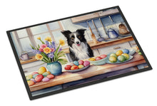Load image into Gallery viewer, Decorating Easter Border Collie Doormat
