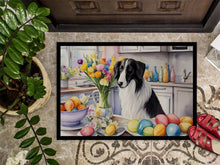 Load image into Gallery viewer, Decorating Easter Borzoi Doormat - 18X27 Indoor / Outdoor Rug | Made in USA