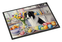 Load image into Gallery viewer, Decorating Easter Borzoi Doormat - 18X27 Indoor / Outdoor Rug | Made in USA