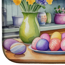 Load image into Gallery viewer, Decorating Easter Boxer Dish Drying Mat