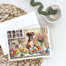 Load image into Gallery viewer, Decorating Easter Boxer Greeting Cards - Blank Note Cards – 8-Pack of Artist-Designed Cards with Envelopes