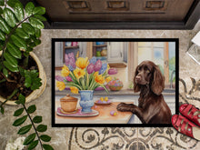 Load image into Gallery viewer, Decorating Easter Boykin Spaniel Doormat-24x36 Indoor / Outdoor Rug | Made in USA