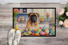 Load image into Gallery viewer, Decorating Easter Bullmastiff Doormat-24x36 Indoor / Outdoor Rug | Made in USA