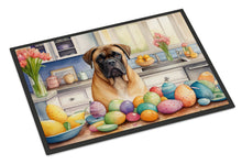 Load image into Gallery viewer, Decorating Easter Bullmastiff Doormat-24x36 Indoor / Outdoor Rug | Made in USA