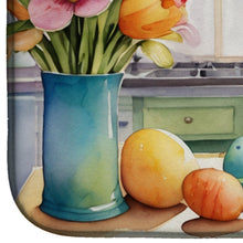Load image into Gallery viewer, Decorating Easter Catahoula Dish Drying Mat