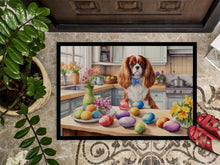 Load image into Gallery viewer, Decorating Easter Cavalier Spaniel Doormat-24x36 Indoor / Outdoor Rug | Made in USA