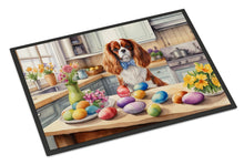Load image into Gallery viewer, Decorating Easter Cavalier Spaniel Doormat-24x36 Indoor / Outdoor Rug | Made in USA