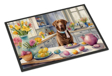 Load image into Gallery viewer, Decorating Easter Chesapeake Bay Retriever Doormat