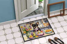 Load image into Gallery viewer, Decorating Easter Chihuahua Doormat - 18X27 Indoor / Outdoor Rug | Made in USA