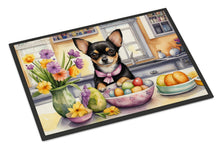 Load image into Gallery viewer, Decorating Easter Chihuahua Doormat - 18X27 Indoor / Outdoor Rug | Made in USA