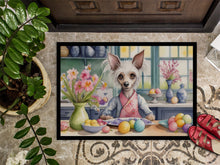 Load image into Gallery viewer, Decorating Easter Chinese Crested Doormat