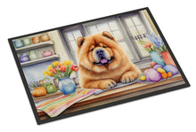 Load image into Gallery viewer, Decorating Easter Chow Chow Doormat-24x36 Indoor / Outdoor Rug | Made in USA