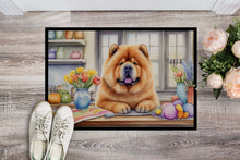 Load image into Gallery viewer, Decorating Easter Chow Chow Doormat