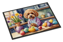 Load image into Gallery viewer, Decorating Easter Cockapoo Doormat-24x36 Indoor / Outdoor Rug | Made in USA