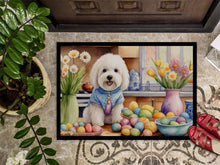Load image into Gallery viewer, Decorating Easter Coton de Tulear Doormat-24x36 Indoor / Outdoor Rug | Made in USA