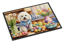 Load image into Gallery viewer, Decorating Easter Coton de Tulear Doormat-24x36 Indoor / Outdoor Rug | Made in USA
